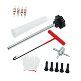 Tire Stem Removal Tool Hook Tool Repair for Lawn Mower Truck Motorcycle 13pcs