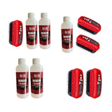 Generic Oil Film Cleaning Brush for Car Improves Visibility Oil Film Remover 2 Brush 1 Liquid