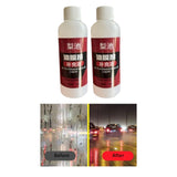 Generic Oil Film Cleaning Brush for Car Improves Visibility Oil Film Remover 2 Liquid