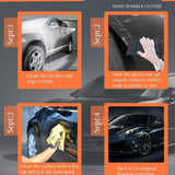 4Pcs Generic Nano Cleaning Cloths for Car Scratches Car Scratch Repair Cloths