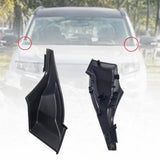 2 Pieces Front Wiper Side Cowl Extension Cover for Mitsubishi Outlander