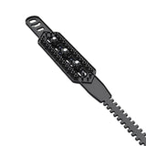 10x Generic Tire Chains for Car Rubber for Winter Driving Trucks Pickup Black
