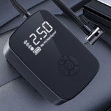 Tire Inflator with Digital Tire Pressure Gauge for Motorcycle Bike