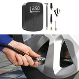 Tire Inflator with Digital Tire Pressure Gauge for Motorcycle Bike