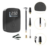 Tire Inflator with Digital Tire Pressure Gauge for Motorcycle Bike