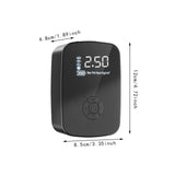 Tire Inflator with Digital Tire Pressure Gauge for Motorcycle Bike