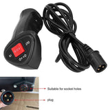 Winch Remote Control 3 Prong Handset Switch for Trailer Trucks Vehicles