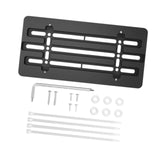 Generic Car Front License Plate Frame Holder Black Easily Install 12.7x7inch