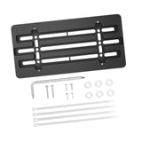 Generic Car Front License Plate Frame Holder Black Easily Install 12.7x7inch