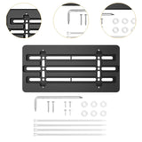 Generic Car Front License Plate Frame Holder Black Easily Install 12.7x7inch