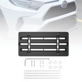 Generic Car Front License Plate Frame Holder Black Easily Install 12.7x7inch