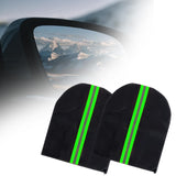 2x Generic Car Side Mirror Covers Automobile Parts Anti Fog Anti Snow Covers