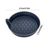 Car Cup Coaster Silicone Car Accessories Cup Mat Truck Car Cup Holder Insert Black