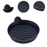 Car Cup Coaster Silicone Car Accessories Cup Mat Truck Car Cup Holder Insert Black
