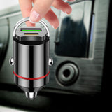 Mini Car Charger Stylish Sturdy Professional 3x2.4x2.4cm Fast Charging