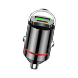 Mini Car Charger Stylish Sturdy Professional 3x2.4x2.4cm Fast Charging
