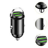 Mini Car Charger Stylish Sturdy Professional 3x2.4x2.4cm Fast Charging