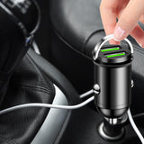 Mini Car Charger Stylish Sturdy Professional 3x2.4x2.4cm Fast Charging