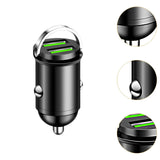 Mini Car Charger Stylish Sturdy Professional 3x2.4x2.4cm Fast Charging
