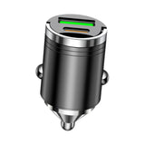 Mini Car Charger Stylish Sturdy Professional 3x2.4x2.4cm Fast Charging