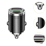 Mini Car Charger Stylish Sturdy Professional 3x2.4x2.4cm Fast Charging