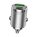 Mini Car Charger Stylish Sturdy Professional 3x2.4x2.4cm Fast Charging