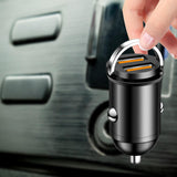 Mini Car Charger Stylish Sturdy Professional 3x2.4x2.4cm Fast Charging
