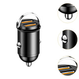 Mini Car Charger Stylish Sturdy Professional 3x2.4x2.4cm Fast Charging