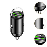 Mini Car Charger Stylish Sturdy Professional 3x2.4x2.4cm Fast Charging