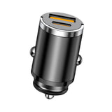 Mini Car Charger Stylish Sturdy Professional 3x2.4x2.4cm Fast Charging