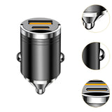 Mini Car Charger Stylish Sturdy Professional 3x2.4x2.4cm Fast Charging