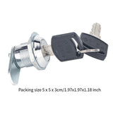 Cabinet cam Lock Hardware Drawer Lock for RV Door File Drawers Tool Box