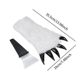 Ice Scraper with Glove for Car Windshield Snow Scraper for Winter