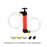 Liquid Transfer Pump Siphon Pump for Water Gas Oil Car Manual Hand Fuel Pump