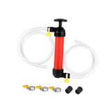 Liquid Transfer Pump Siphon Pump for Water Gas Oil Car Manual Hand Fuel Pump