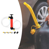 Liquid Transfer Pump Siphon Pump for Water Gas Oil Car Manual Hand Fuel Pump