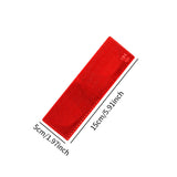 Reflective Stickers Portable Reflective Tape for Trailer Mailboxes Bike Red No Hole