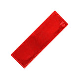 Reflective Stickers Portable Reflective Tape for Trailer Mailboxes Bike Red No Hole