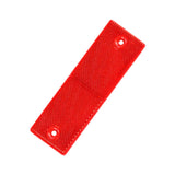 Reflective Stickers Portable Reflective Tape for Trailer Mailboxes Bike Red with Hole