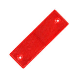 Reflective Stickers Portable Reflective Tape for Trailer Mailboxes Bike Red with Hole