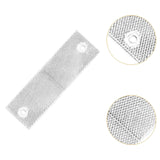Reflective Stickers Portable Reflective Tape for Trailer Mailboxes Bike White with Hole
