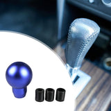 Ball Gear Shift Knob Round Professional Auto Accessories Car Gear Shift Knob Blue
