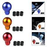 Ball Gear Shift Knob Round Professional Auto Accessories Car Gear Shift Knob Blue
