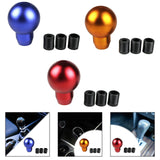 Ball Gear Shift Knob Round Professional Auto Accessories Car Gear Shift Knob Blue