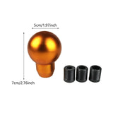 Ball Gear Shift Knob Round Professional Auto Accessories Car Gear Shift Knob Gold