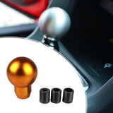 Ball Gear Shift Knob Round Professional Auto Accessories Car Gear Shift Knob Gold