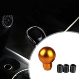 Ball Gear Shift Knob Round Professional Auto Accessories Car Gear Shift Knob Gold