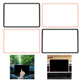 Navigation Screen Protector Frame Premium Spare Parts Automotive Accessories Black for Model 3