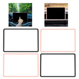 Navigation Screen Protector Frame Premium Spare Parts Automotive Accessories Black for Model 3