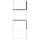 Navigation Screen Protector Frame Premium Spare Parts Automotive Accessories Black for Model 3